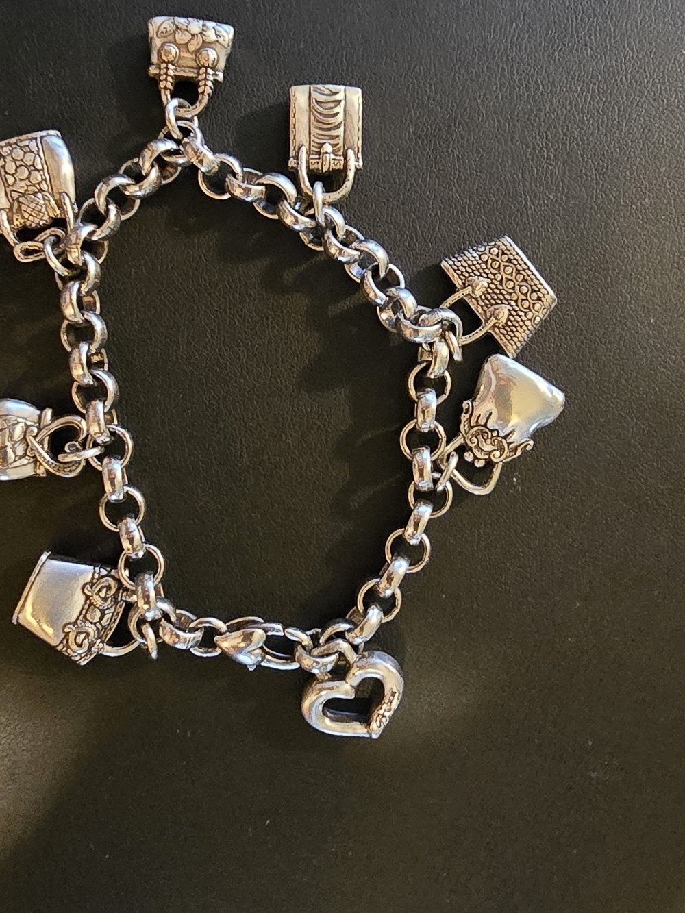 Vintage Brighton purse charm bracelet